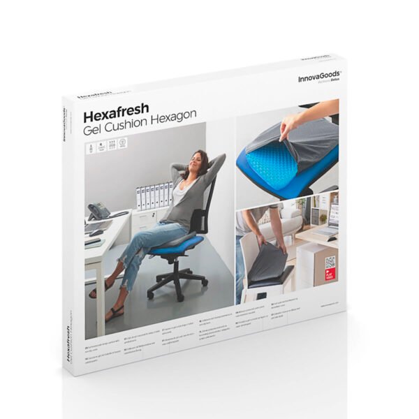 Honingraat Gelkussen "Hexafresh" Goede Houding en Comfort - Afbeelding 4