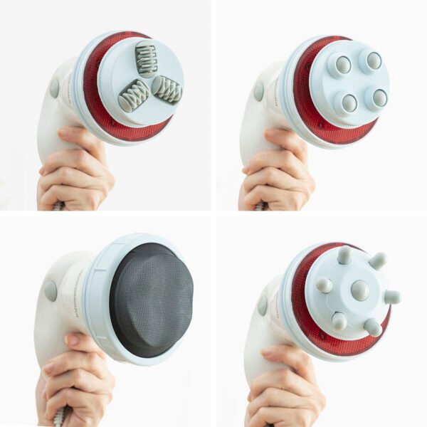 5-In-1 Vibrerende Anti-Cellulitis Massager Met Infrarood "Cellyred" - Afbeelding 4