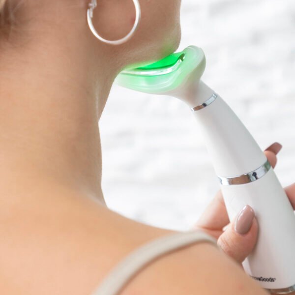 Dubbele Kinverkleiner Met Licht- en Warmtetherapie + Trillingen "Kinred" - Afbeelding 11