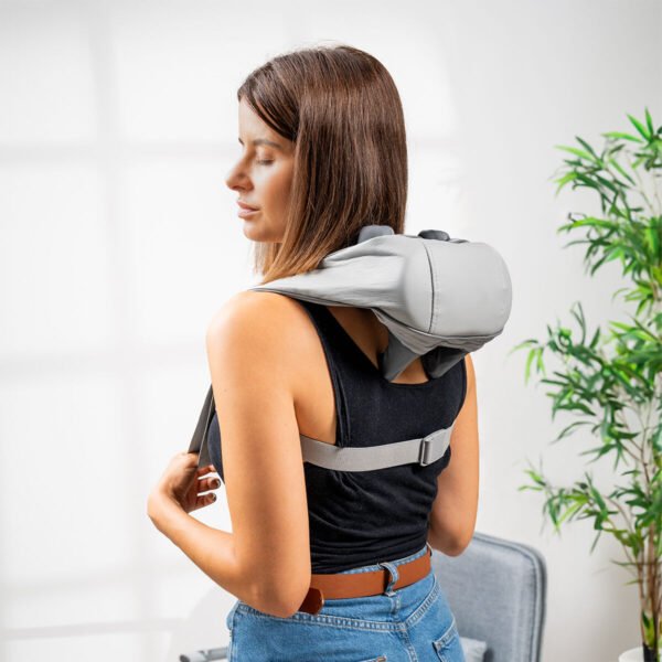 6 Knopen Knedende Massager Voor Nek En Rug "Silax"